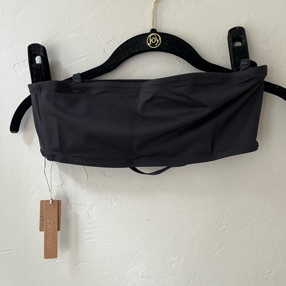 SKIMS Other - 🖤SKIMS SWIM BANDEAU BIKINI TOP ONYX XXS L XL